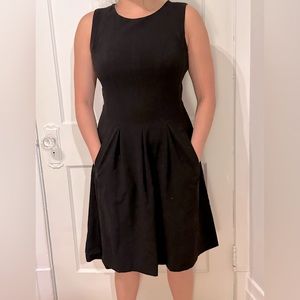 Formal midi black dress 🌚🌺